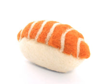 Load image into Gallery viewer, The Foggy Dog - Sushi Cat Toy,  Salmon Nigiri
