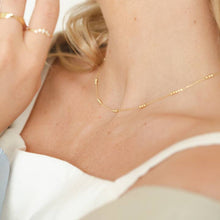 Load image into Gallery viewer, Elin Triple Gold Ball Necklace
