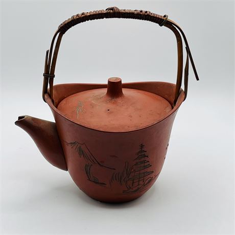 vintage japanese teapot