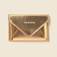 Load image into Gallery viewer, Mini Envelope Wallet With RFID protection - Gold
