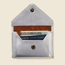 Load image into Gallery viewer, Mini Envelope Wallet With RFID protection - Silver
