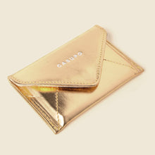 Load image into Gallery viewer, Mini Envelope Wallet With RFID protection - Gold
