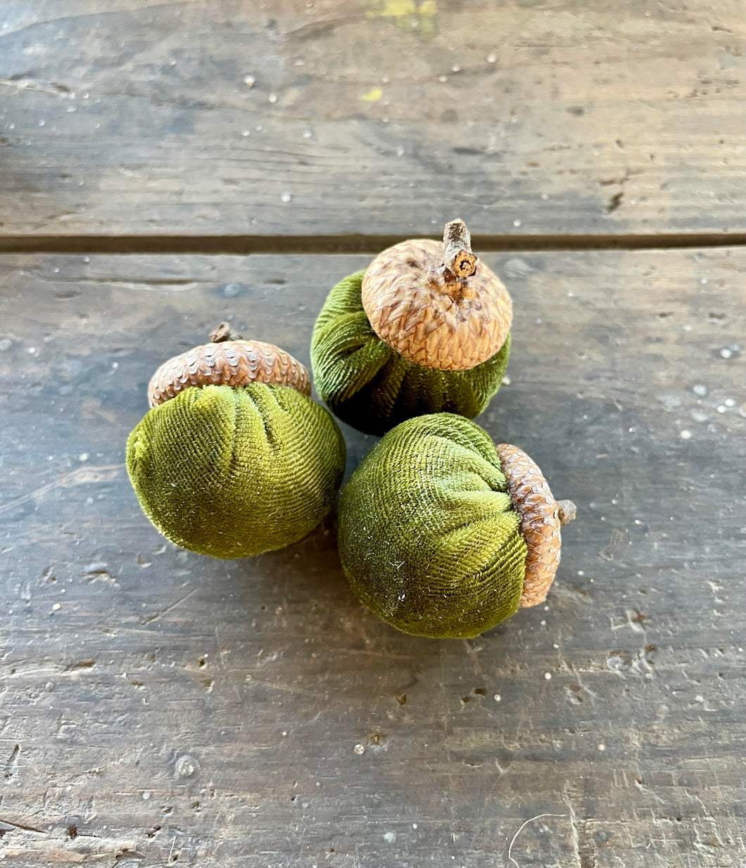 Autumn Velvet Acorns