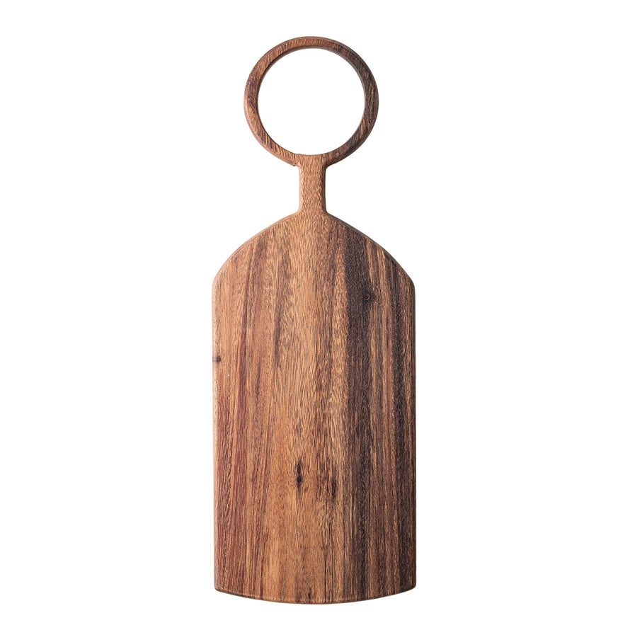 Petite Wood Cutting Board with Handle