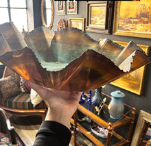 Load image into Gallery viewer, Large Copper Oxidized Bowl
