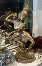 Load image into Gallery viewer, brass tibetin dancer sculpture
