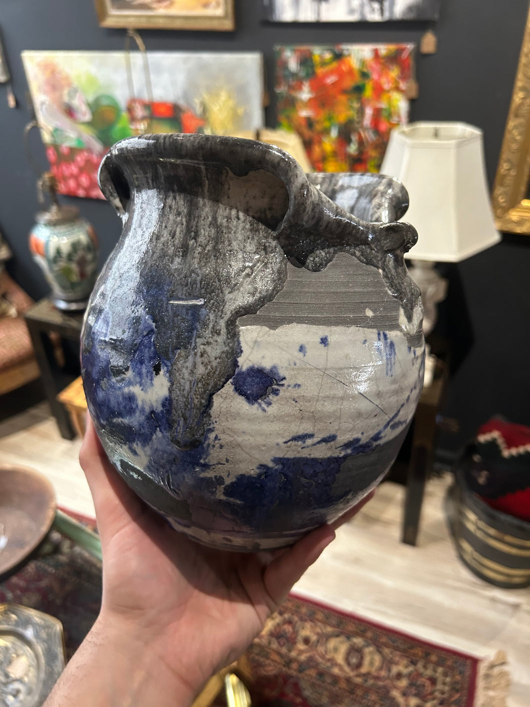 Handmade Splatter Vase