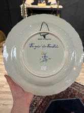 Load image into Gallery viewer, Vintage Blue Jester Plate
