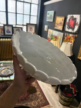 Load image into Gallery viewer, Vintage Milk White Bowl with feet 
