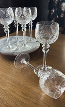 Load image into Gallery viewer, Vintage Heavy Crystal Gallia Stemware
