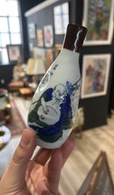 Load image into Gallery viewer, Handpainted Japanese Flower Bud Vase
