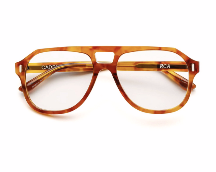 Caddis Root Cause Analysis Reading Glasses in Mapletort frame color