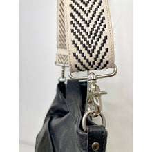 Load image into Gallery viewer, Bowie Handcrafted Wide Leather Embroidered Shoulder Strap
