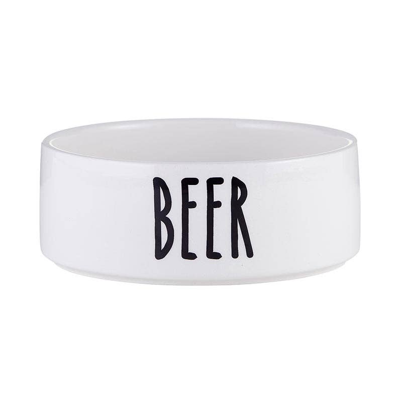 Pizza & Beer Ceramic Pet Dishes