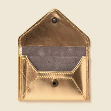 Load image into Gallery viewer, Mini Envelope Wallet With RFID protection - Gold
