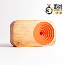 Load image into Gallery viewer, The Original Wooden Sound System - Electric Orange
