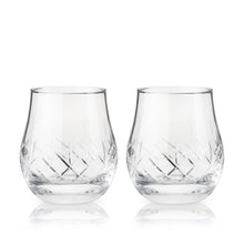 Load image into Gallery viewer, Admiral Crystal Whiskey Heavyweight Glasses - Set of 2 
