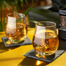 Load image into Gallery viewer, Admiral Crystal Whiskey Heavyweight Glasses - Set of 2 
