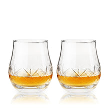 Load image into Gallery viewer, Admiral Crystal Whiskey Heavyweight Glasses - Set of 2 
