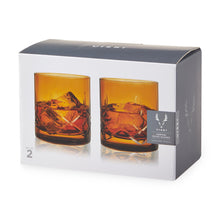 Load image into Gallery viewer, Warm Amber Crystal Cocktail Classes - Set of 2 
