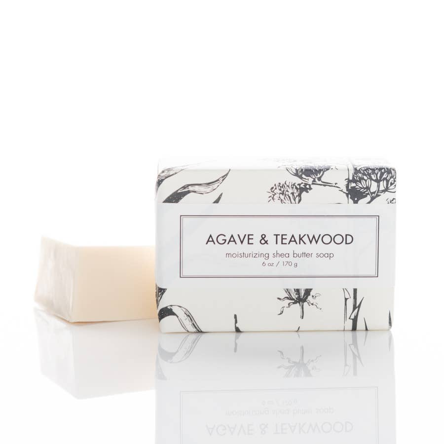 Agave & Teakwood Bath Bar